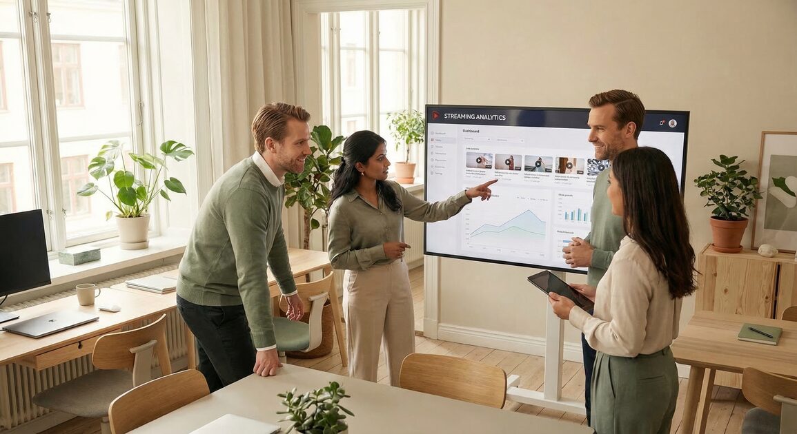 Shapp digitalbyrå Stockholm – teamet planerar streaming- och AI-projekt